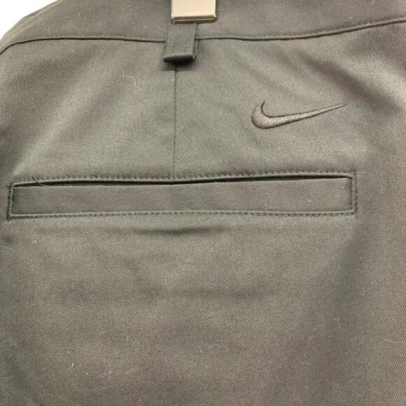 Nike Golf Mens Size 36x32 Dri Fit Performance Flex Black Chino Pants READ - Picture 3 of 8